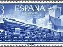 Spain 1958 Transports 3 Ptas Blue Edifil 1237. España 1958 1237. Uploaded by susofe